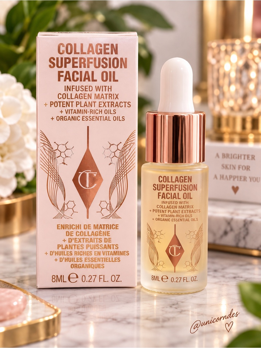 Charlotte Tilbury Collagen Superfusion Facial Oil 8ml BNIB Travel Size